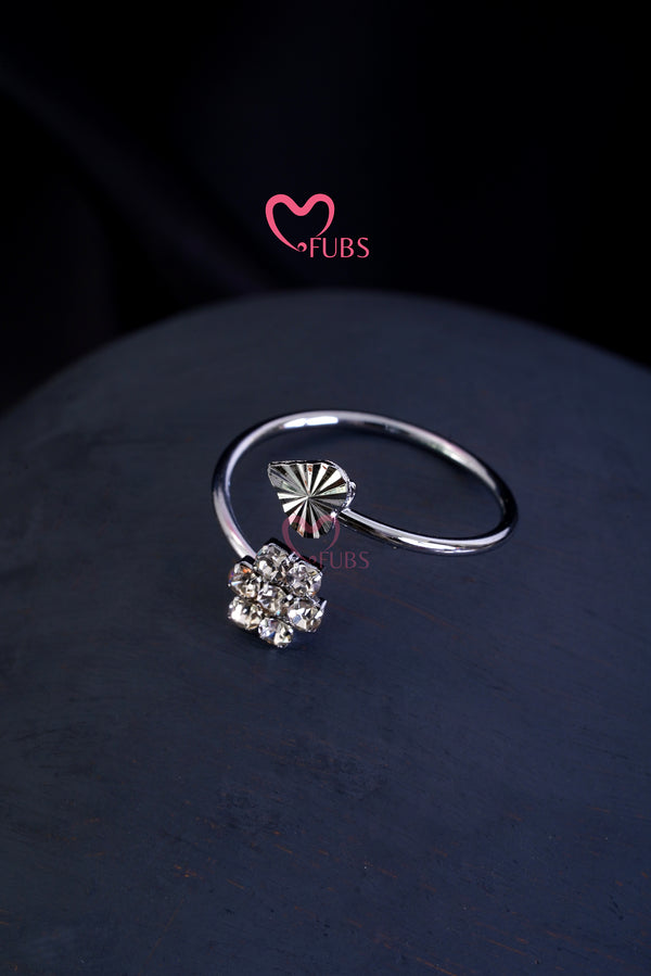 Heartfelt Gemstone Embrace Ring