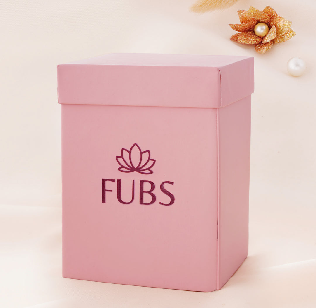 Pink Folding Mirror Box with 16 Pairs of Earrings