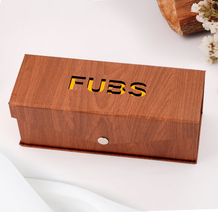 Wooden Bracelet Storage Box with Velvet Roll