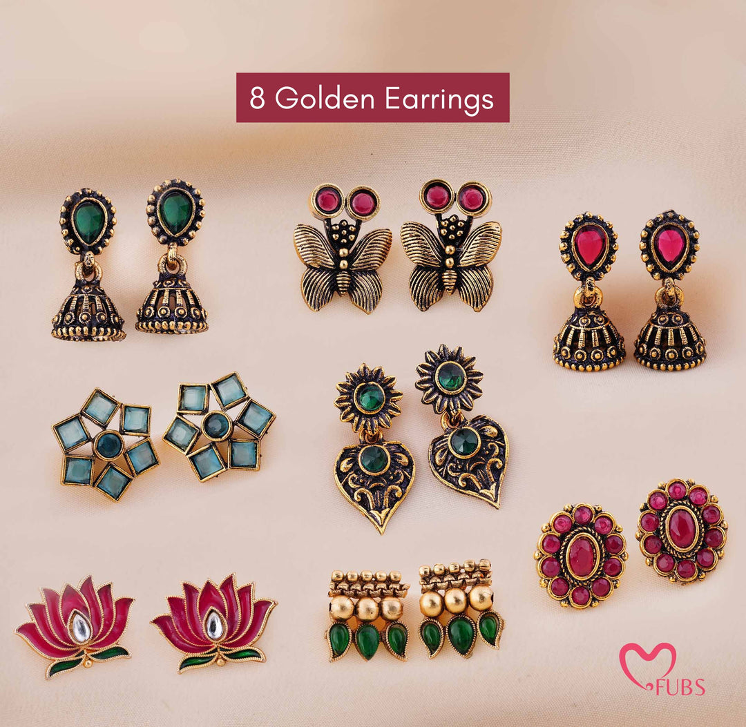 The Royal Surprise Mahal of 16 Earrings & 4 Bracelets