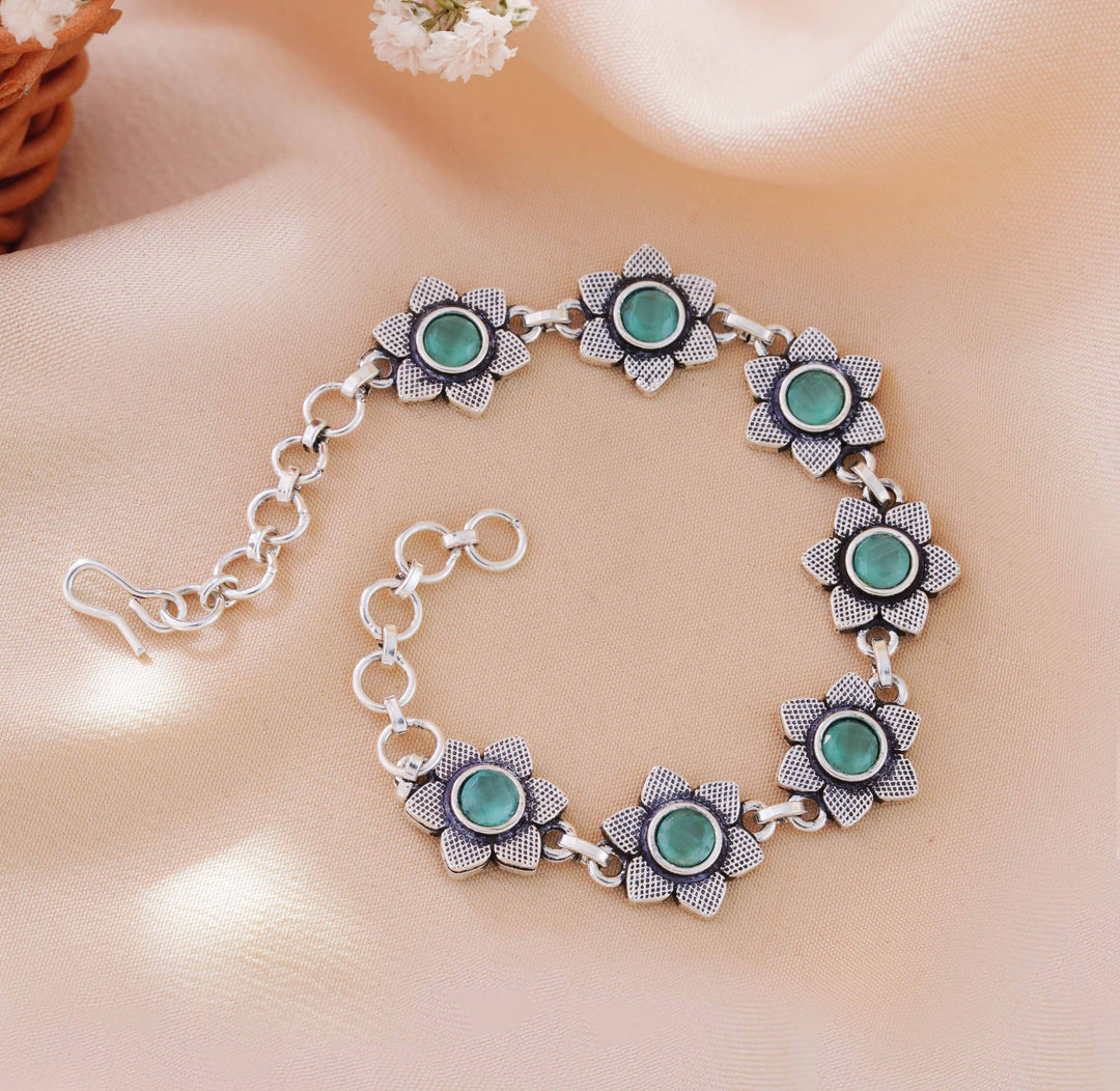 Set of 7 Jaipuri Oxidised Bracelets