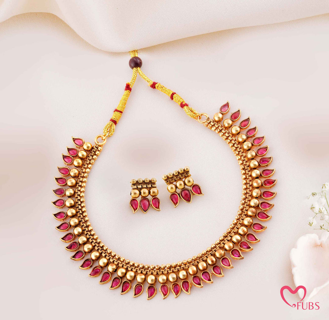 Wedding & Festive Necklace Combo Pack of 4