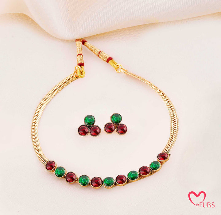 Ethnic Statement Necklace Set of 4