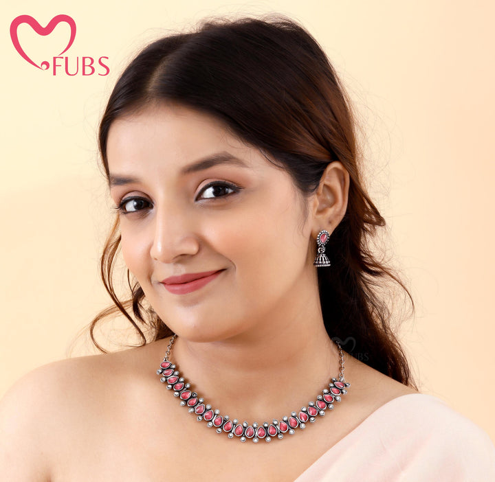 Vintage-Inspired Oxidized Set