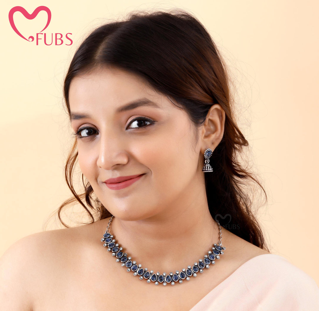 Vintage-Inspired Oxidized Set