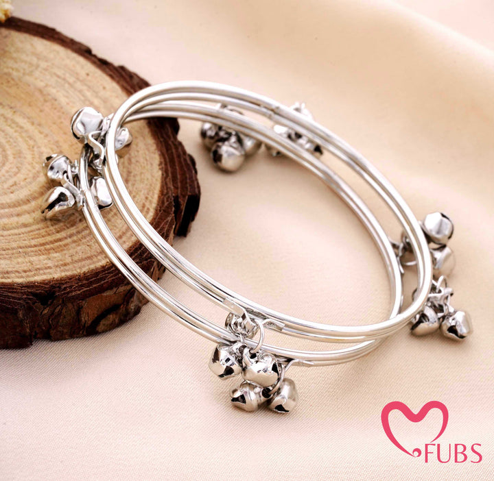 Elegant Daily Wear Bangle with Dangling Bells