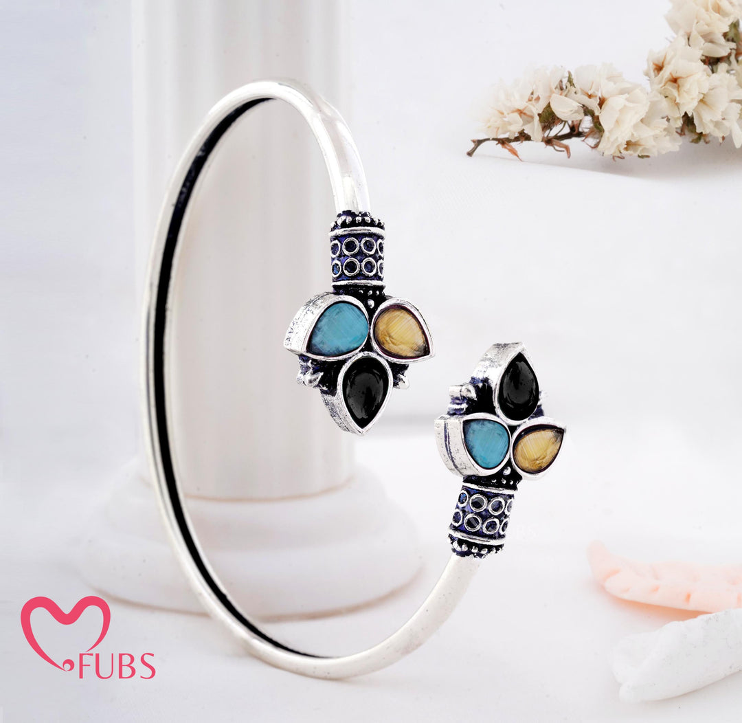 Floral Cuff Bracelet