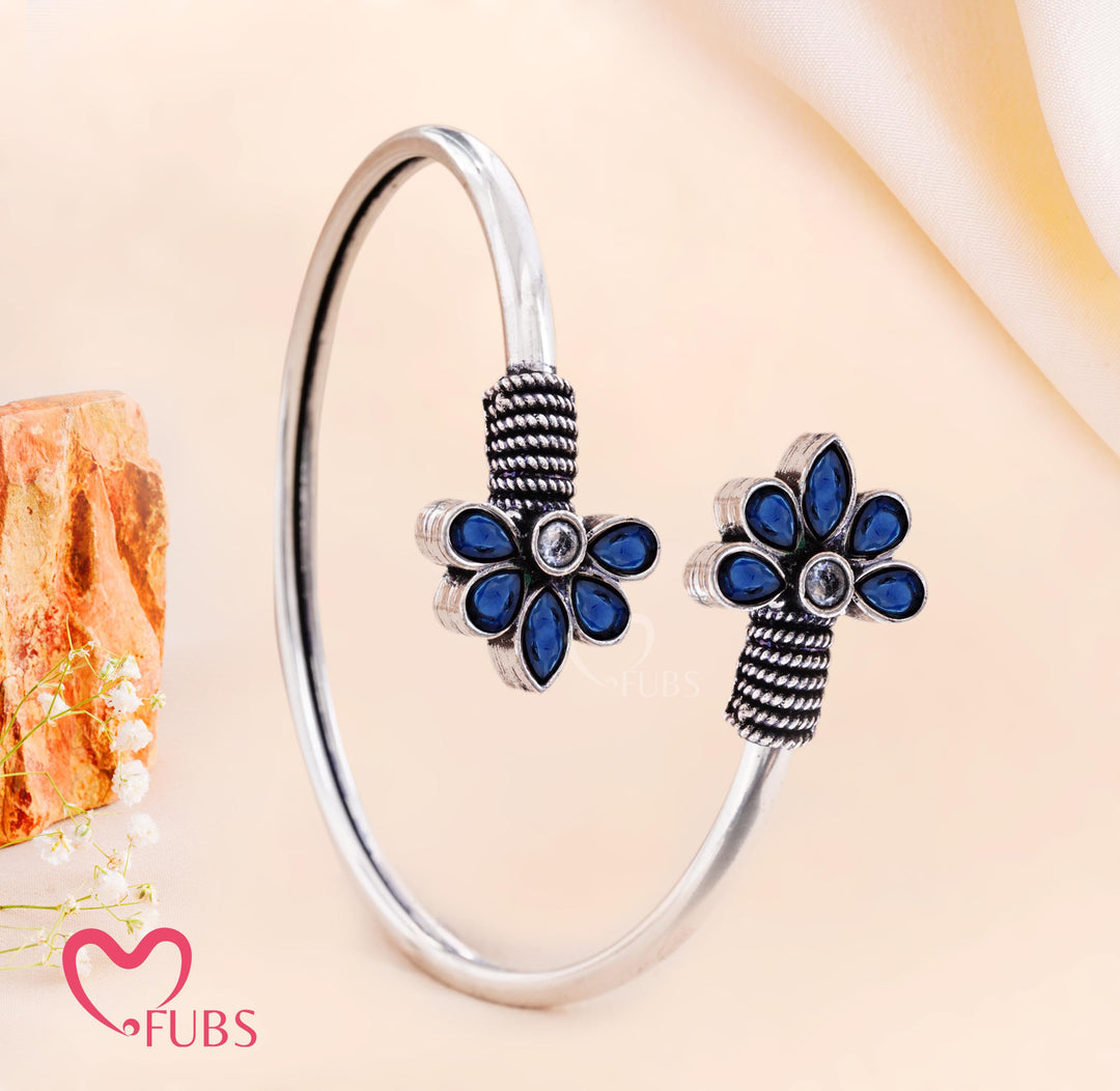 Stone Studded Ethnic Kada Bracelet