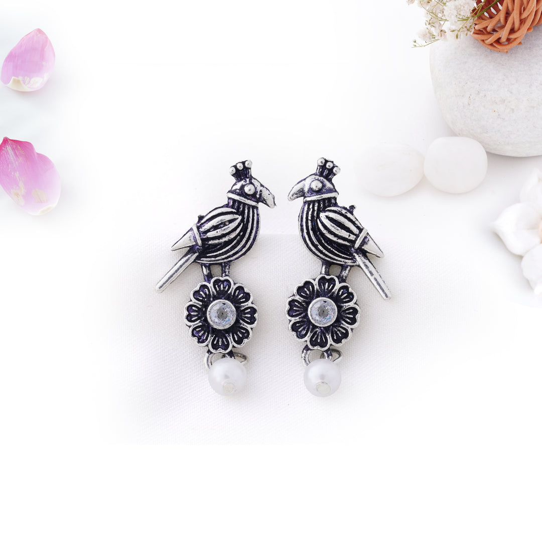 12 Oxidized Earrings Gift Set with Bonus Organizer Box