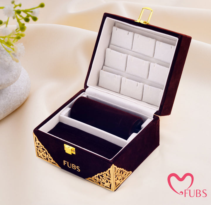 Gehno Ki Peti - Royal Velvet Jewelry Box