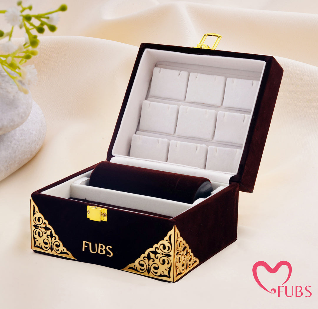 Gehno Ki Peti - Royal Velvet Jewelry Box