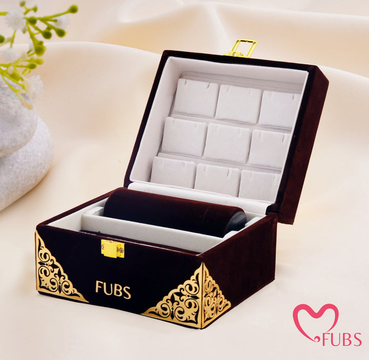 Gehno Ki Peti - Royal Velvet Jewelry Box