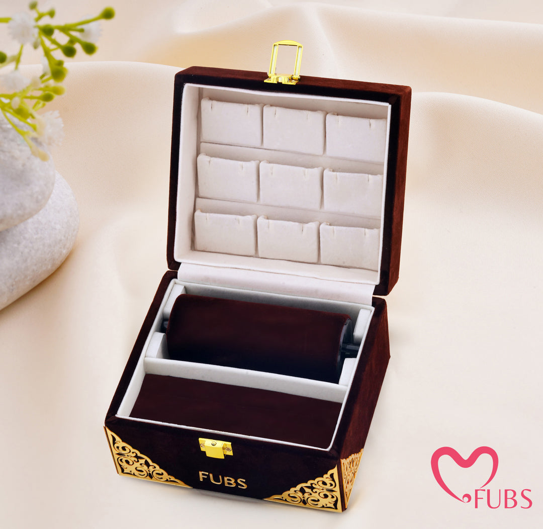Gehno Ki Peti - Royal Velvet Jewelry Box