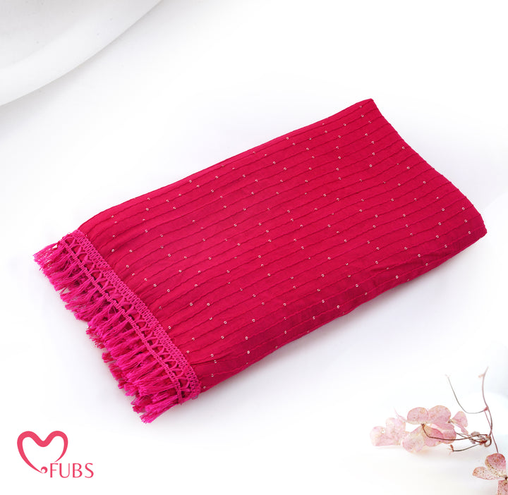 Embroidered Box Clutch with Matching Dupatta