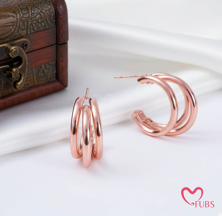 The Lyra Triple-Layer Hoops