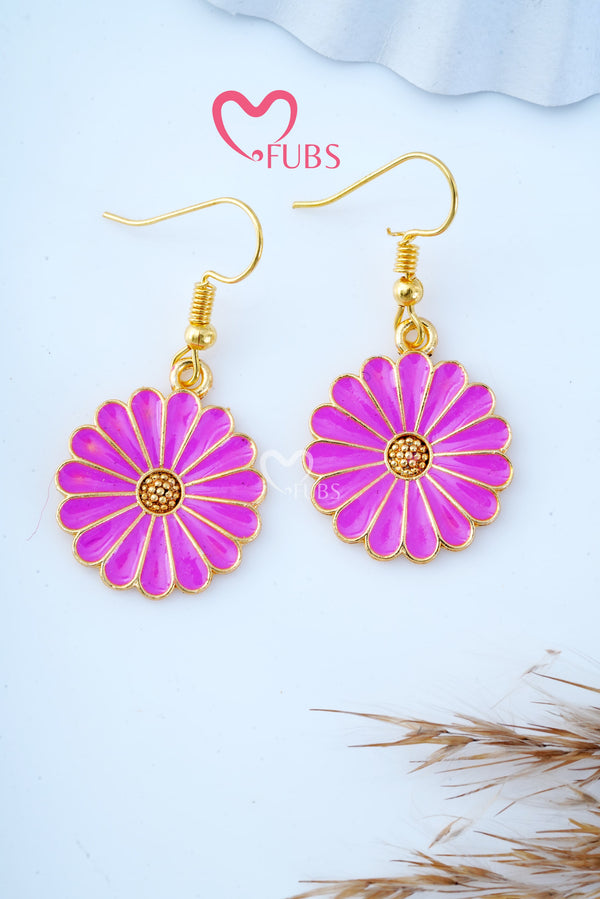 Daisy Flower Earrings