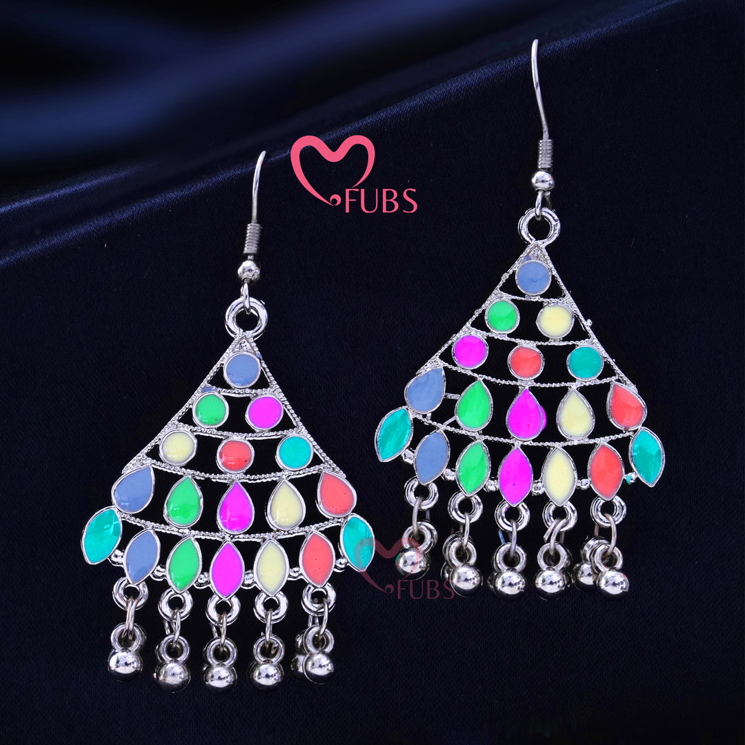 Set of 12 Antique & Oxidized Earring Combo