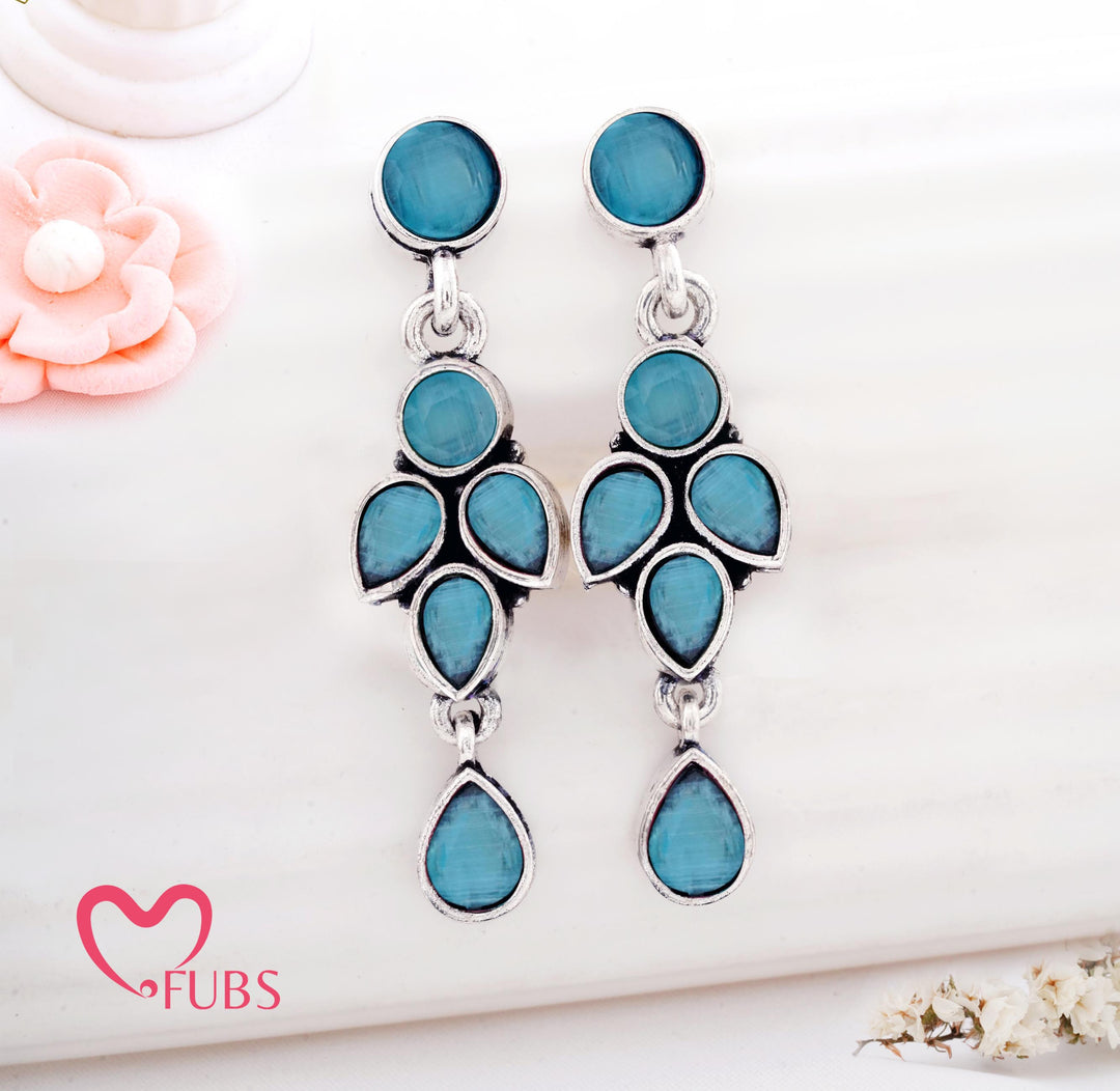 Starlit Drop Chand Earrings