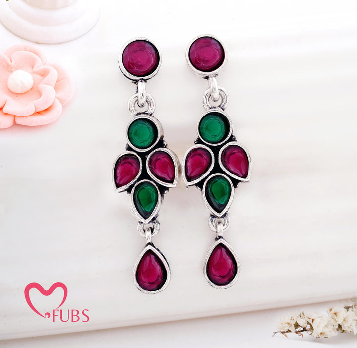 Starlit Drop Chand Earrings