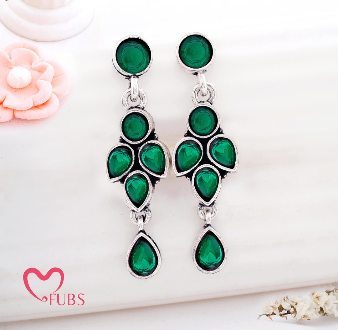 Starlit Drop Chand Earrings