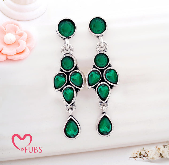 Starlit Drop Chand Earrings