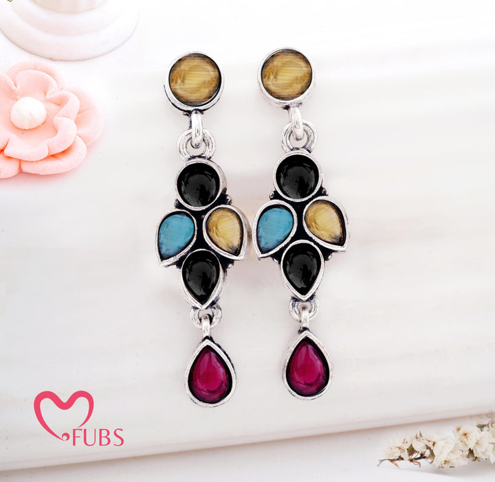 Starlit Drop Chand Earrings