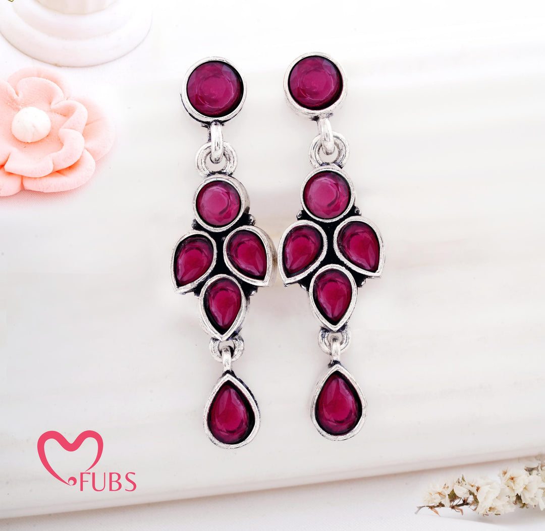 Starlit Drop Chand Earrings