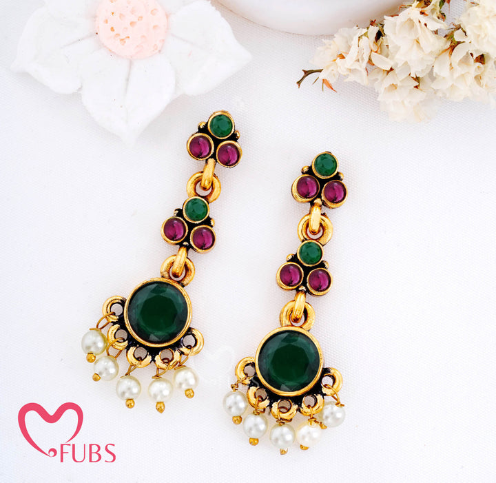 Heeramoti Drop Earrings