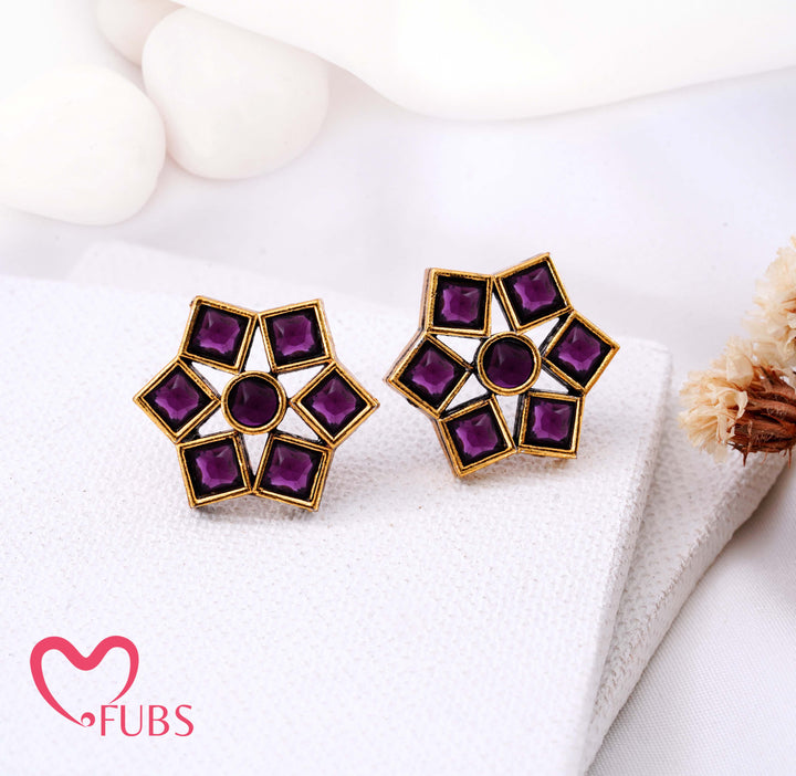 Aesthetic Star Geometric Stud Earrings