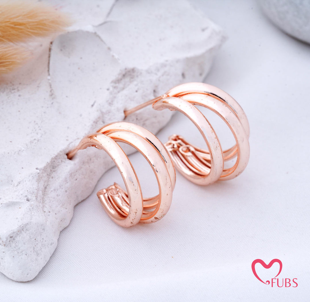 The Lyra Triple-Layer Hoops