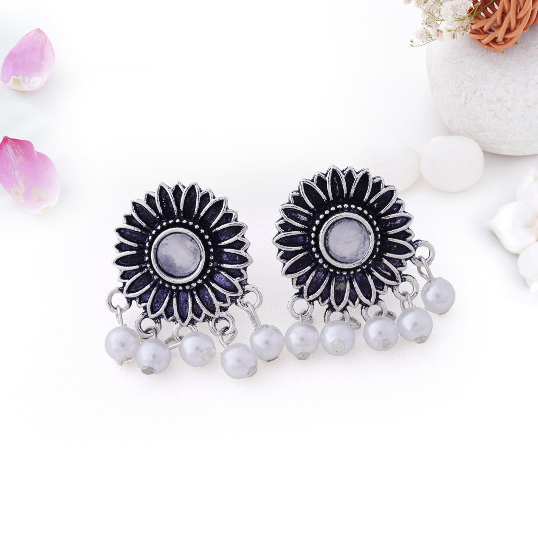 12 Oxidized Earrings Gift Set with Bonus Organizer Box