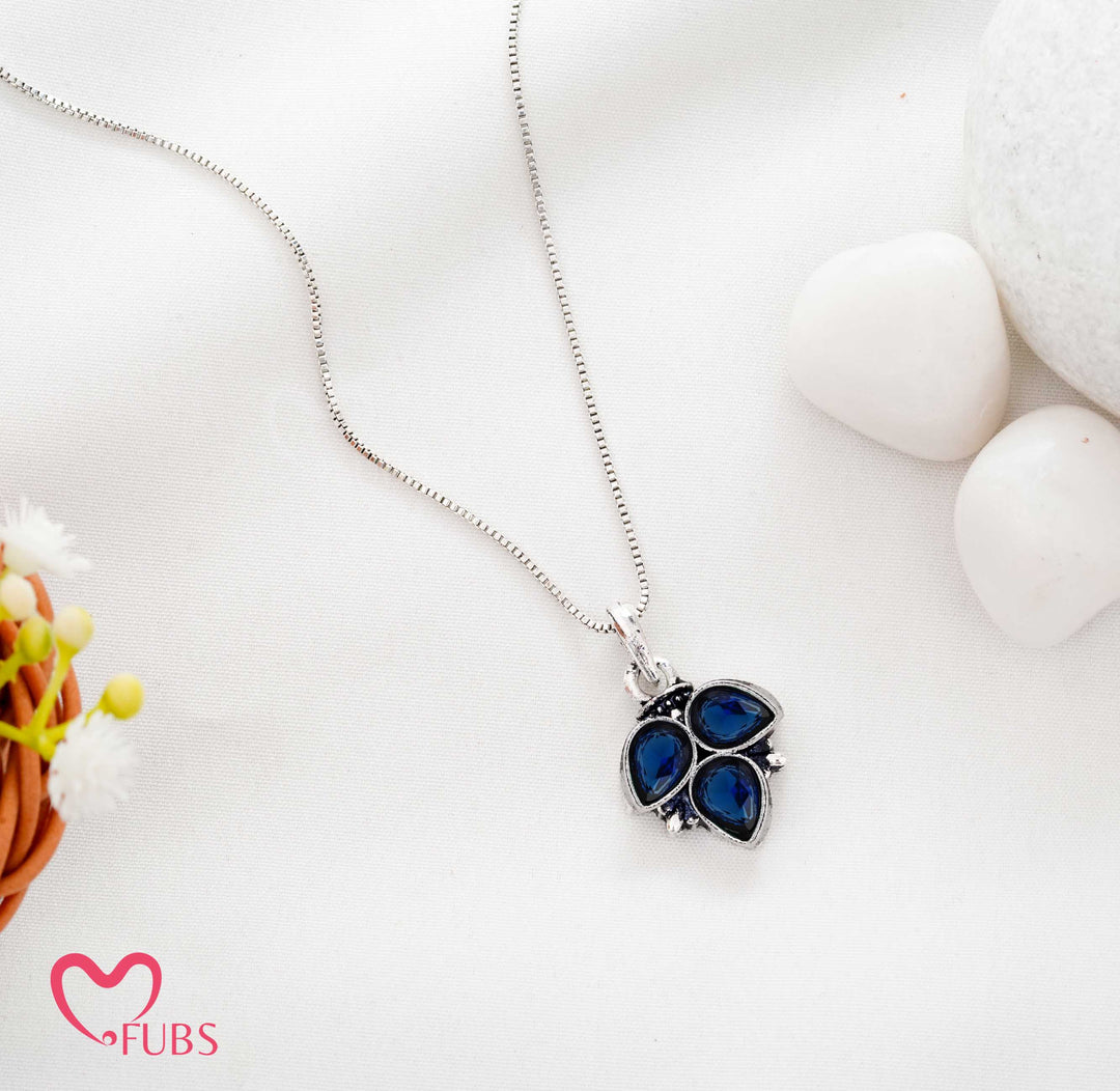 Necklace with Ladybug Gemstone Pendant