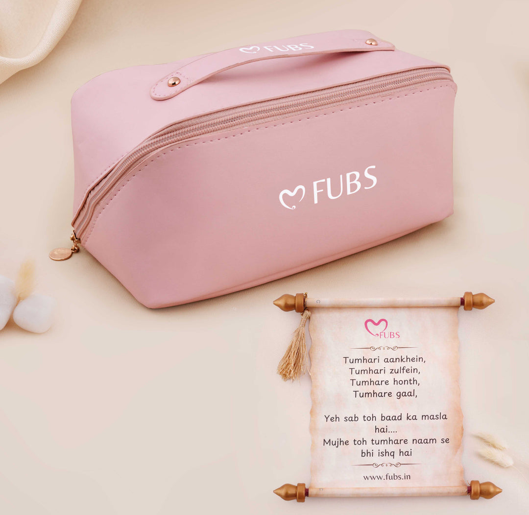 Purse of Surprises – 12 Earrings, 1 Folding Earrings Box, 2 Necklaces, 2 Bracelets, 2 Ring and 1 Sandesh Patra all kept hidden in a Premium Purse