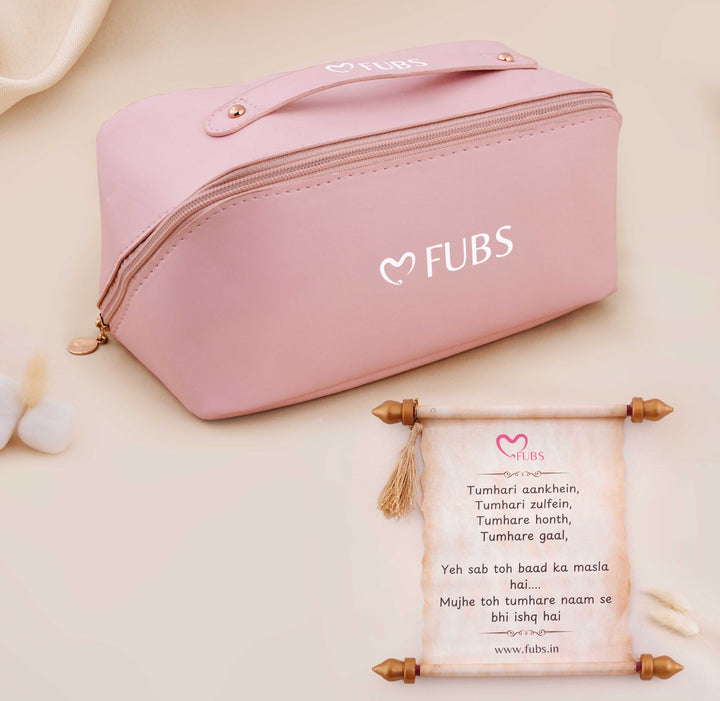 Purse of Surprises – 12 Earrings, 1 Folding Earrings Box, 2 Necklaces, 2 Bracelets, 2 Ring and 1 Sandesh Patra all kept hidden in a Premium Purse