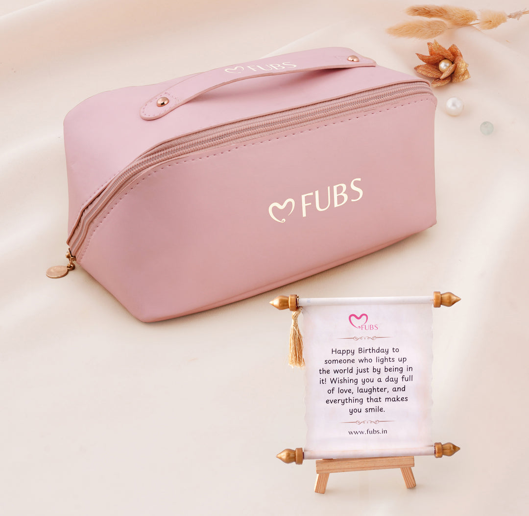 Purse of Surprises – 12 Earrings, 1 Folding Earrings Box, 2 Necklaces, 2 Bracelets, 2 Ring and 1 Sandesh Patra all kept hidden in a Premium Purse