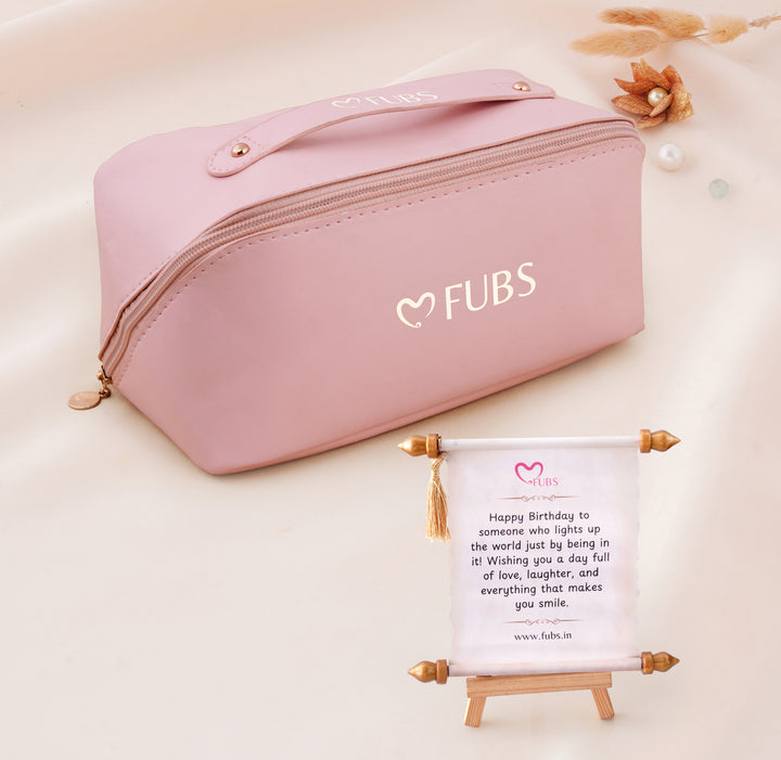 Purse of Surprises – 12 Earrings, 1 Folding Earrings Box, 2 Necklaces, 2 Bracelets, 2 Ring and 1 Sandesh Patra all kept hidden in a Premium Purse