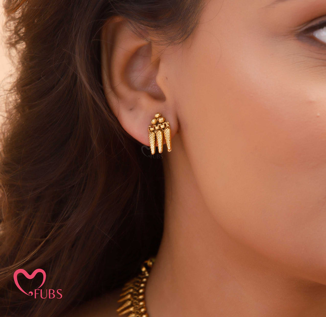 Traditional Pointed Motif Necklace Set