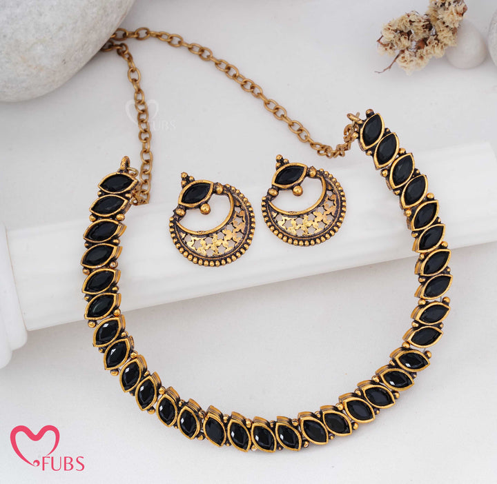Statement Choker Necklace Set for Women