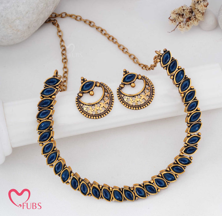 Statement Choker Necklace Set for Women