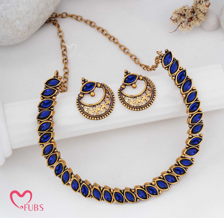 Statement Choker Necklace Set for Women