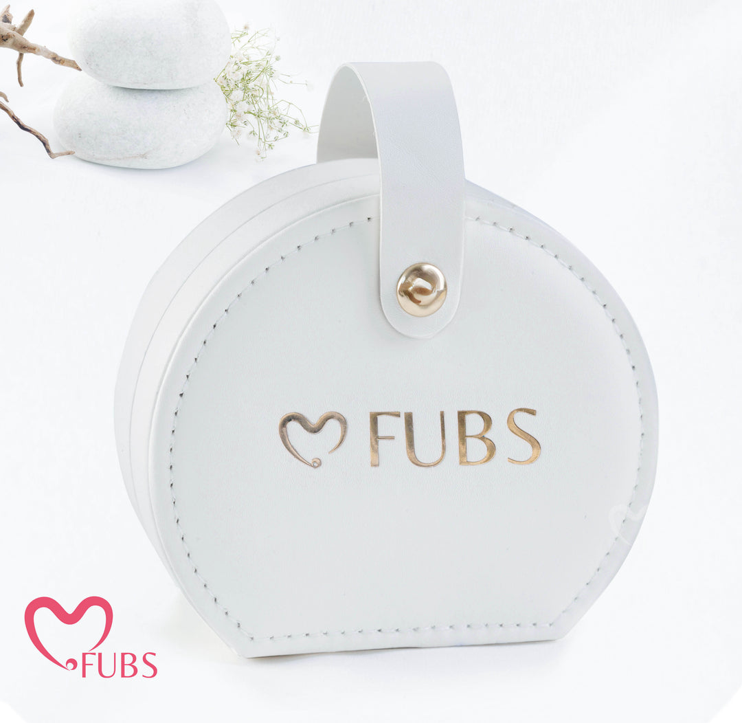 Elegant Round Jewelry Organizer Box