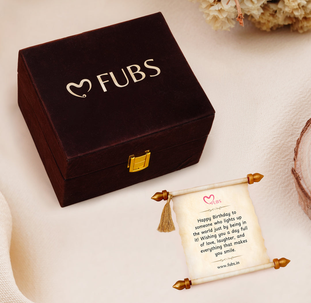 Gehno ki Peti : 9 Earrings, 5 Bracelets, 5 Rings and a Sandesh Patra in a Premium Jewelry Box
