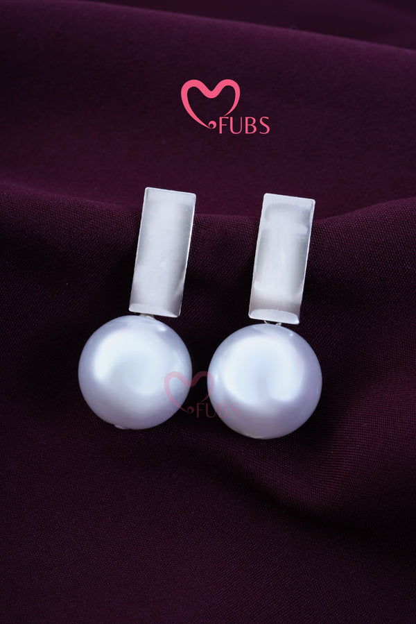 Pearl Drop Western Earring Studs